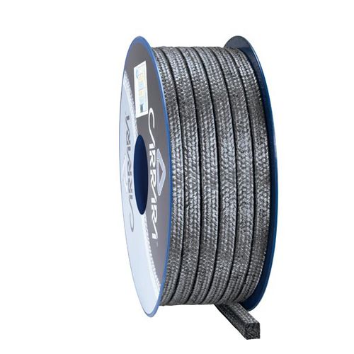 Guarnizione intrecciata in grafite - C8100  - Carrara Global Sealing Solution - in filo di carbonio / per pompa