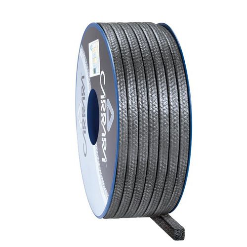Guarnizione intrecciata in grafite - C8200  - Carrara Global Sealing Solution - in filo di carbonio / per valvola