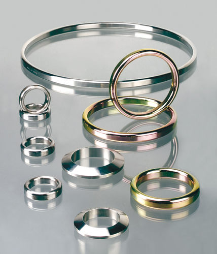 Guarnizione torica - RTJ Planisteel - Carrara Global Sealing Solution - in lamiera d'acciaio / inossidabile / montata su flangia