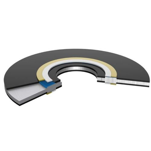 Guarnizione montata su flangia - ICP - Carrara Global Sealing Solution - torica / in acciaio / rotonda