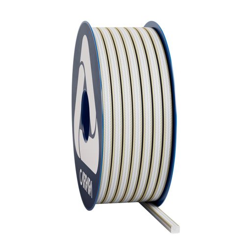Guarnizione intrecciata PTFE - PT5600K - Carrara Global Sealing Solution - in filo di aramide / alta resistenza / per l'industria chimica