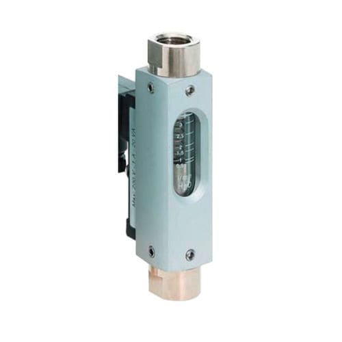 Flussostato a pistone - VO.V4 - VAL.CO srl - per liquidi / a tubo di vetro / in alluminio