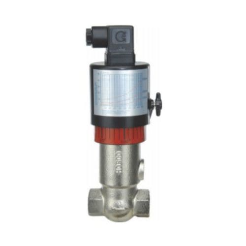 Flussostato a pistone - VD series - VAL.CO srl - ad ampolla reed / per liquidi / in acciaio inossidabile