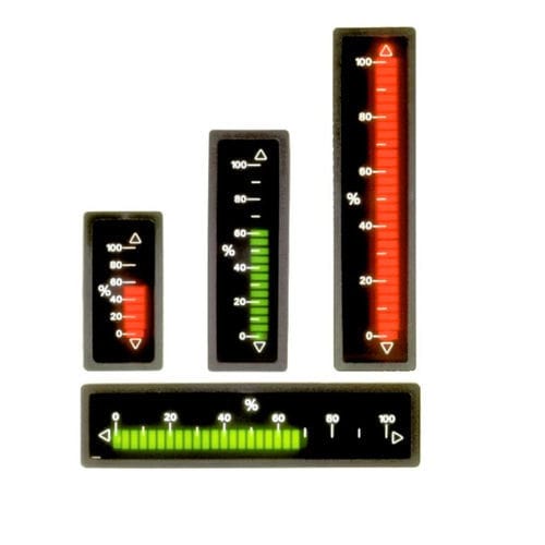 Indicatore di processo - BA series - VAL.CO srl - con display a barre / LED / a innesto