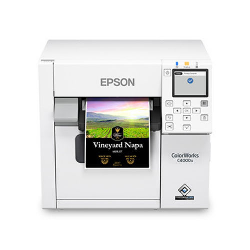 Stampante per etichette a getto d'inchiostro - ColorWorks CW-C4000  - EPSON - da ufficio