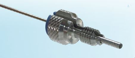 Connettore per tubi rotondo - Nexlock - Shimadzu France - in acciaio inossidabile / ad avvitamento