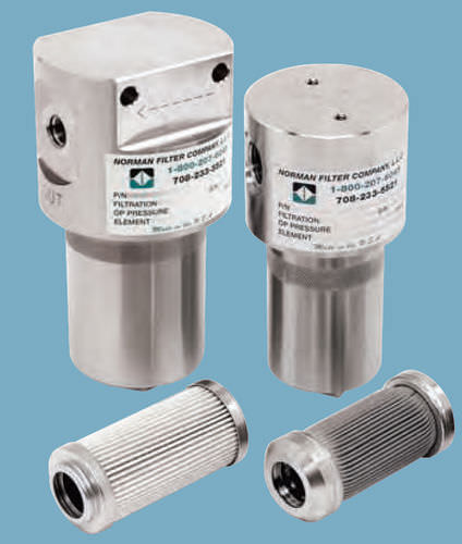 Carter per filtro a cartuccia - U-115 series - Norman Filters Co. - per liquido