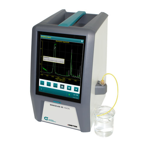 Analizzatore di gas di combustione - MINISCAN IR VISION - GRABNER INSTRUMENTS - di idrocarburi / di pressione / di distillazione