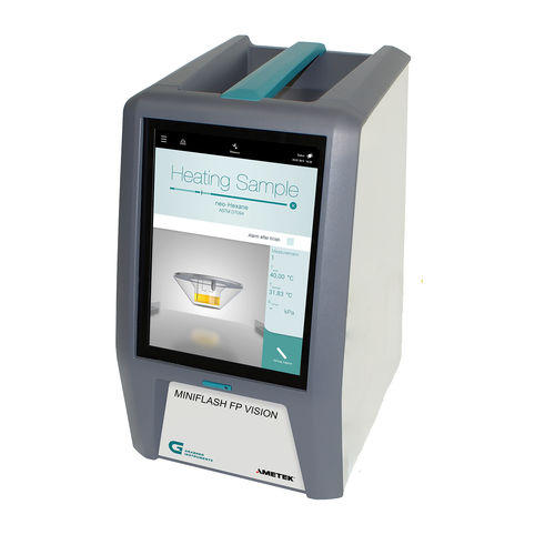 Tester di punto di infiammabilità - MINIFLASH FP VISION - GRABNER INSTRUMENTS - per carburante / per l'industria petrolifera / benchtop