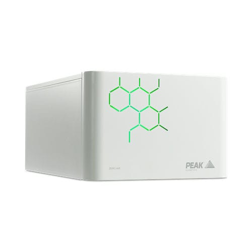 Generatore di aria zero - Precision Zero Air 18L - PEAK Scientific - asciutto / da laboratorio / per gas-cromatografia