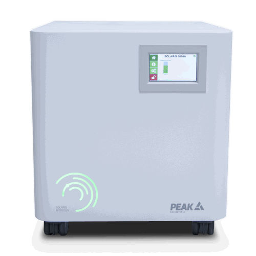 Generatore di azoto gassoso liquido - Solaris 1010A - PEAK Scientific - a membrana / compatto