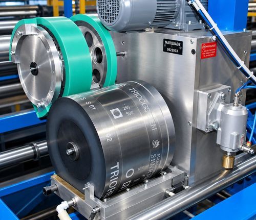 Macchina di marcatura a rullo - DI 1000x2-250-V-MTV - MARQUAGE - per tampografia rotante / di gomma / per materie plastiche