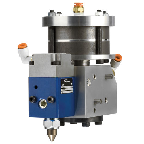 Pistola a pressione controllata - CP - Nordson Industrial Coating Systems - di dosaggio / per colla / manuale