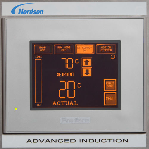 HMI touch screen - BR-1  - Nordson Industrial Coating Systems - ad incastro / con scatola / di monitoraggio