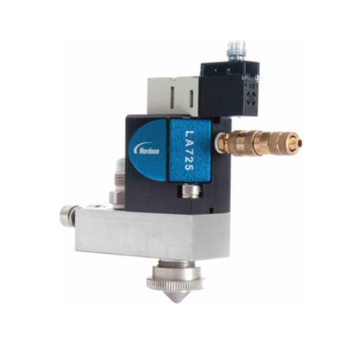 Testa di applicazione a cordone - LA 72 series - Nordson Adhesive Dispensing - per colla / ad alta velocità / continua