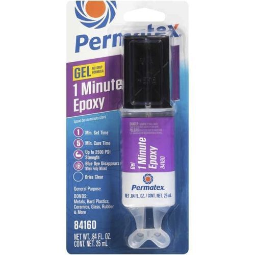 Colla epossidica - 84160  - PERMATEX - per ceramica / per vetro / per metallo