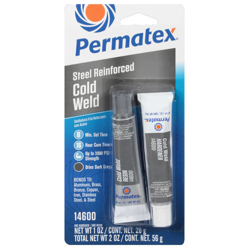 Colla epossidica - 14600 - PERMATEX - per alluminio / bicomponente / per applicazioni automotive