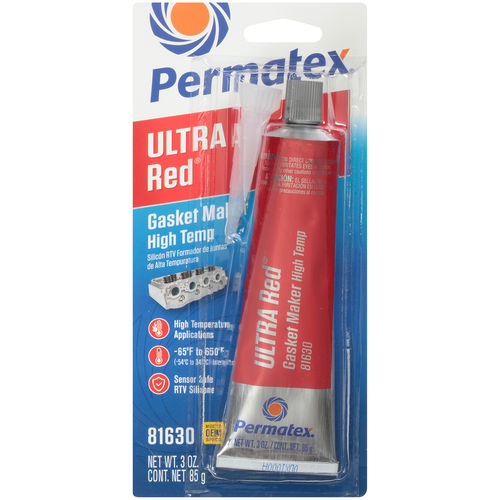 Colla silicone RTV - 81630 - PERMATEX - per metallo / monocomponente / per applicazioni automotive