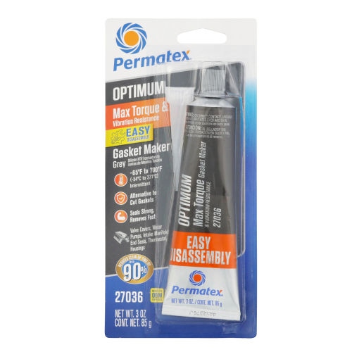 Colla silicone RTV - 27036 - PERMATEX - per metallo / monocomponente / di tenuta