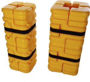 Protezione di colonna regolabile - CS-FIT-S-Y, CS-FIT-M-Y - Sentry Protection Products