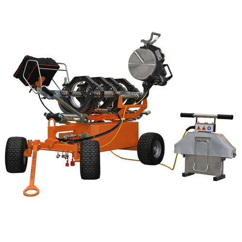 Macchina saldatrice di testa - DELTA 250 TRAILER - RITMO S.p.A. - manuale / per tubi in plastica / 230 V monofase