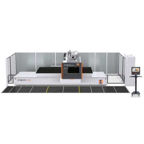Centro di lavoro CNC 3 assi - DYNESTIC 7532 - HOLZ-HER - verticale / per legno / a portale