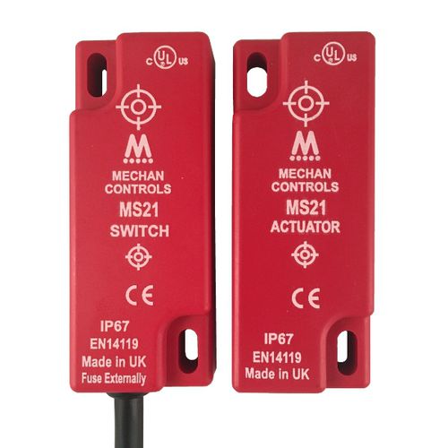 Interruttore di sicurezza - MS21 - Mechan Controls - multipolare / IP67 / senza contatto