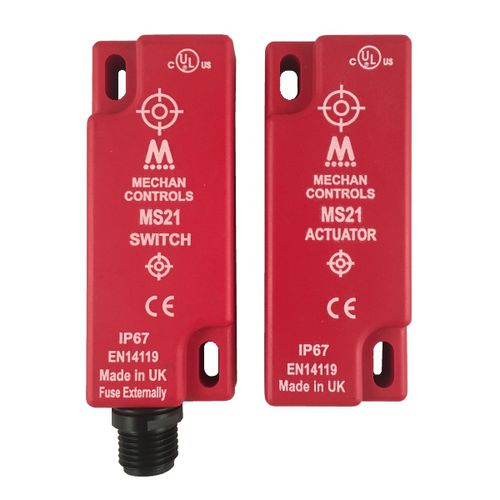 Interruttore di sicurezza - MS21QD - Mechan Controls - multipolare / IP67 / magnetico