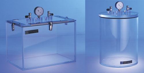 Camera a vuoto con struttura in vetro - max. 762 x 762 x 102 mm  - Terra Universal Inc.
