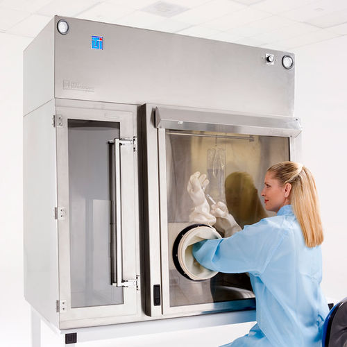 Glove box in acciaio inossidabile - USP-797 - Terra Universal Inc.