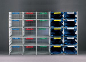 Scaffalatura da officina - 102 x 45 x 32 cm - Precintia International - unilaterale / regolabile / per carichi leggeri