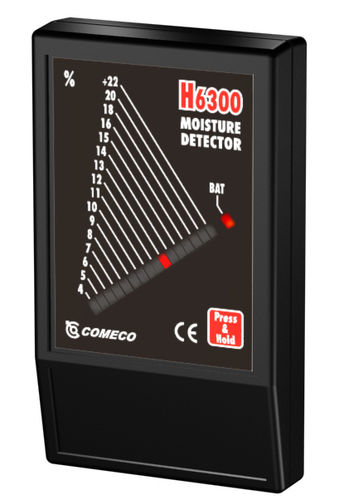 Misuratore di umidità per suolo - 1 - 7 cm | H6300 - Comeco Control & Measurement - per calcestruzzo / per legno / dielettrico