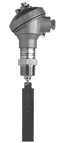Flussostato a paletta - 15 - 130 l/min, max. 140 °C | PSF50 - Comeco Control & Measurement - per liquidi / ad inserimento / antideflagrante