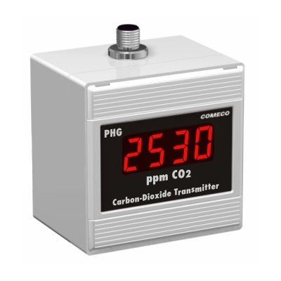 Trasmettitore di gas CO2 - max. 10 000 ppm | PHG - Comeco Control & Measurement - a infrarossi / multiuso