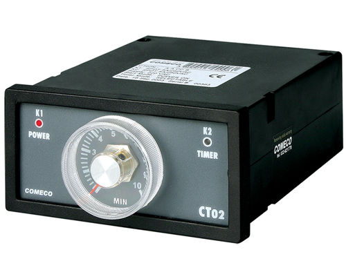 Temporizzatore analogico - max. 100 min | CT02N - Comeco Control & Measurement - di sequenza / montato su pannello