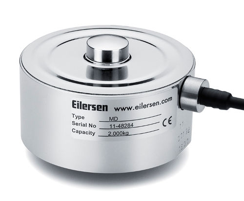 Cella di carico a compressione - max. 5000 kg, IP 68 | MD - Eilersen Electric Digital Systems A/S - a bottone / per ponte estensimetrico / capacitiva