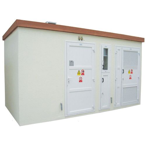 Sottostazione per distribuzione elettrica - Electro Alfa International - per trasformatore media tensione / prefabbricata