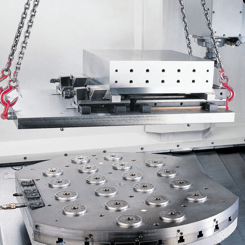 Cilindro di bloccaggio a punto zero rapido - DockLock safe & airline - HAINBUCH GMBH SPANNENDE TECHNIK - idraulico / pneumatico / arrotondato