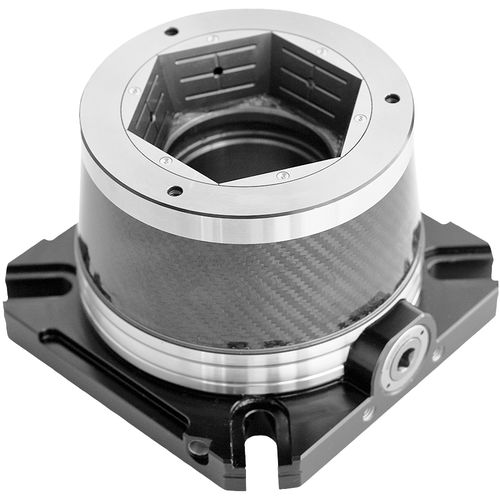 Mandrino di serraggio di pezzo stazionario - MANOK plus CFK - HAINBUCH GMBH SPANNENDE TECHNIK - a pinza / di fresatura / manuale
