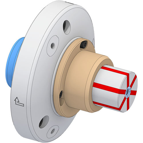 Mandrino di serraggio di pezzo con adattatore - MANDO Adapt T812 - HAINBUCH GMBH SPANNENDE TECHNIK - a posizione fissa / di precisione