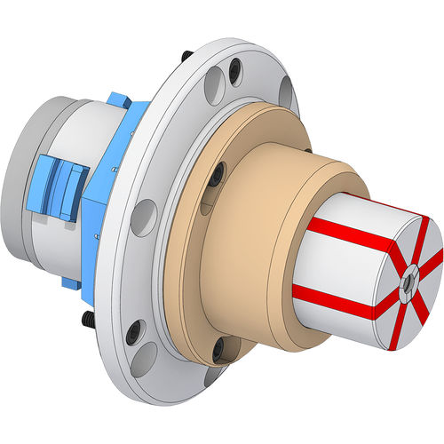 Mandrino di serraggio di pezzo con adattatore - MANDO Adapt T212 - HAINBUCH GMBH SPANNENDE TECHNIK - di precisione / pull-back