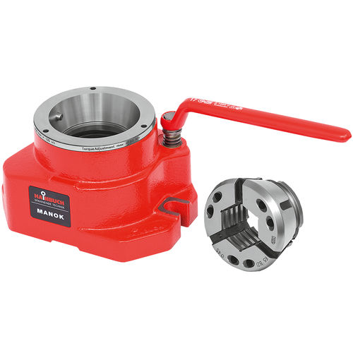 Mandrino di serraggio di pezzo a pinza - MANOK - HAINBUCH GMBH SPANNENDE TECHNIK - di fresatura / antivibrazione / stazionario