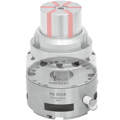Unità di bloccaggio idraulica - hs-dock - HAINBUCH GMBH SPANNENDE TECHNIK - a calcatoio