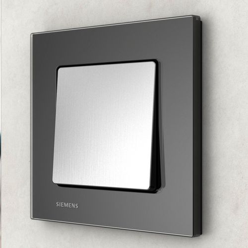 Interruttore a bascula - DELTA miro - Siemens Low-voltage – Power distribution - unipolare / IP44 / di comando