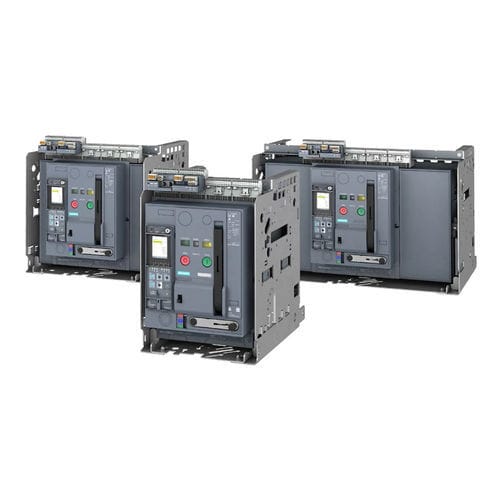 Interruttore automatico ad aria - 3WA series - Siemens Low-voltage – Power distribution - di difetto di messa a terra / a bassa tensione / per sovraccarichi