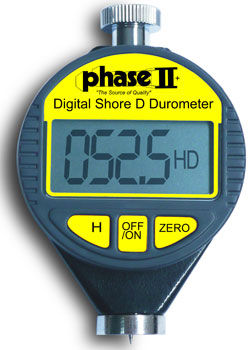 Durometro Shore D - 0 - 100 HSD | PHT-980 - Phase II - portatile / con display digitale