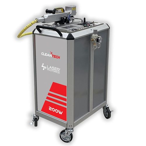 Macchina per pulizia laser - CleanTech™ LPC-200CTH - Laser Photonics - automatica / industriale / in acciaio inossidabile