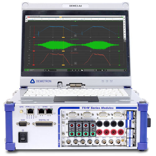 Sistema di acquisizione dati ad alta velocità - DEWE3-A4 - DEWETRON GmbH - benchtop / portatile / mobile