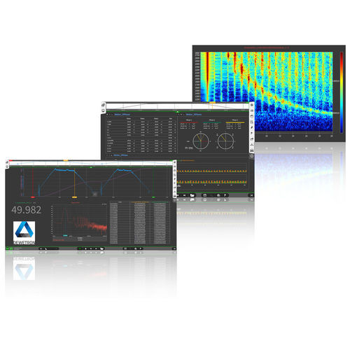 Software di acquisizione dati - OXYGEN - DEWETRON GmbH - di analisi / di misura / di visualizzazione