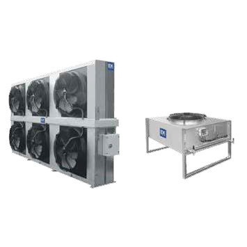 Condensatore ventilato - CTK.E 0040 D - 0450 D - EUROKLIMAT - alluminizzato